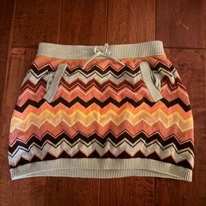 missoni knit skirt for target